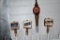 Carling Black Label Beer and Black Label Light Beer Tap Handle Markers (4 Total)