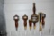 Michelob Beer, Light, Classic Dark Beer Tap Handle Markers (6 Total)