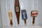 (4) Peoples, George Killian's, Vienna, Budweiser Tap Handle Markers