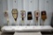 (6) Henninger, Heidelberg, Heileman Light, Duquesne, Wiedemann, Kingsbury Tap Handle Markers