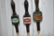 (3) Genesee Tap Handle Markers