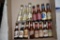 Assorted Beer Salt & Peppers including Miller Life, PBR, Schlitz, Budweiser, Trophy