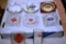 Assortment of Beer Advertising Ashtrays