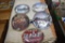 5 Budweiser Collector Plates