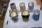 Budweiser, Primo, Falstaff Radios, Budweiser Lamp, and Miller, Miller Lite Dancing Beer Cans