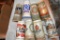 (8) Assortment Of Steins, Blatz, Stroh's, Pabst