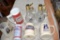 Assortment Of Budweiser, Bud Light, Bud Dry, Spudds Mackenzie Mug, Plastic Cup, Glass Server