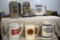 Miller Highlife, Miller Light, Budweiser Steins, (6) Total