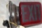 Wall Mounted Glass Exit Sign, (Works)