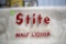 Stite Malt Liquor Hard Plastic Sign