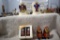 (2) Budman Mugs And (2) Budman Salt and Pepper Shakers
