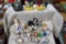 Fenton Hen On The Nest, Porcelain Dogs, Porcelain Hen On The Nest and Other porcelain Items