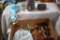Buttons, Hair Dryer, tin