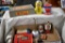Cigar Box, Oil Cans, Automotive Tins
