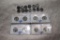 (4) Danbury Mint Medalic History Of America Coin Sets and (13) Space History Coins