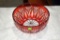 Lead Crystal Ruby Bowel
