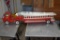 1960's Tonka TFD Ladder Truck, Vintage Pressed Steel, Turbine Windshield