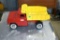 Vintage Pressed Steel 1960's Manual Dump Truck