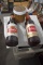 (2) 25'' Schmitt Plastic Bottle Banks, One Has Damage, Plastic Ice Bucket