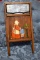 National Copper Wash Board, One Leg Has Damage