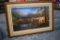 Terri Redlin Signed Print, Summer Time, 730 Of 24,900, Framed And Matted, 26''x 41''