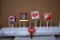 Stoney's, Walter's Keg Beer, Edelweiss Beer, Ortlieb's Beer, Drewrys Beer Tap Handle Markers