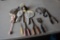 Vintage Perfume Bottle, Curling Irons, Dresser Mirrors