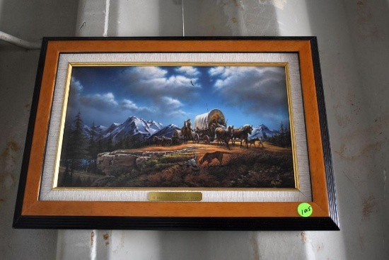 Terri Redlin From The Redlin Precious Memories Collection, Original Oil Painting, Signed, Oh