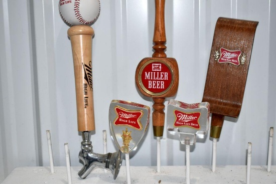 (5) Miller Tap Handle Markers