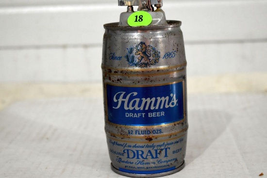 Hamm's Beer Keg Lighter