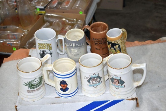 Assortment of Beer Mugs