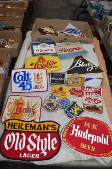 Assortment of Beer Patches