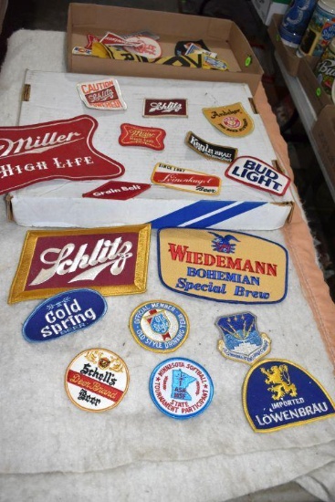 Assortment of Beer Patches