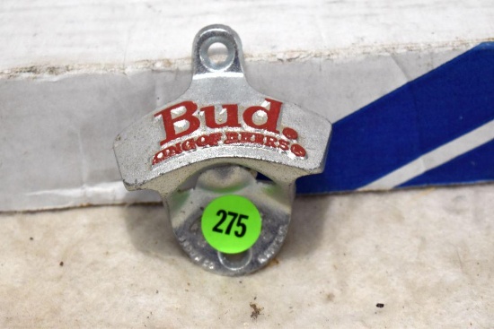 Wall Mount Bud King Of Beers Bottle Opener