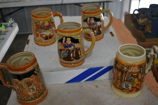 (5) Pabst King Gambrinus 1984-1987