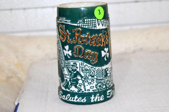 St. Patricks Day Hamm's "O'Hamm's Salutes the Irish" Stein