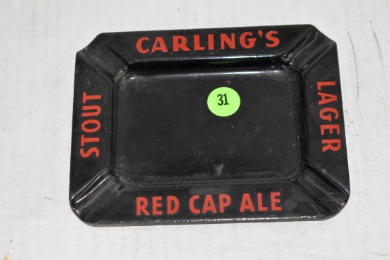 Carling's Beer Advertising Ashtray