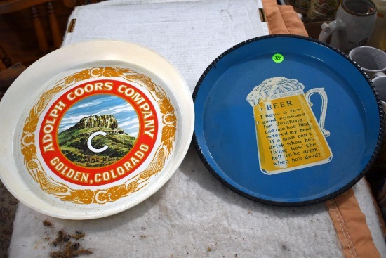 Plastic Coors Serving Tray, Beer Serving Tray