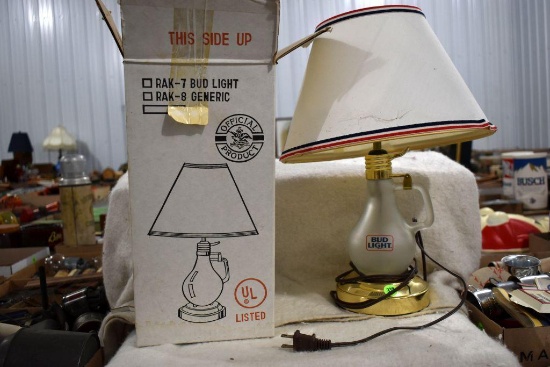 Bud light Table Lamp With Original Box (works)