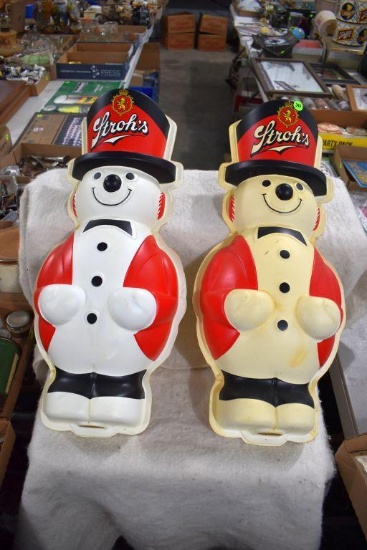 Double Sided Plastic Strohs Bear