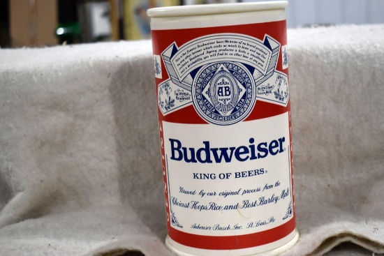 Hard Plastic Budweiser Can Bank