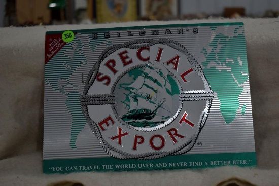 1986 Heilmans Special Export Tin Sign