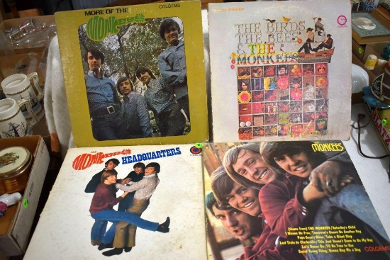 (4) Monkeys Headquarter Albums, The Monkeys, The Birds The Bees And The Monkeys