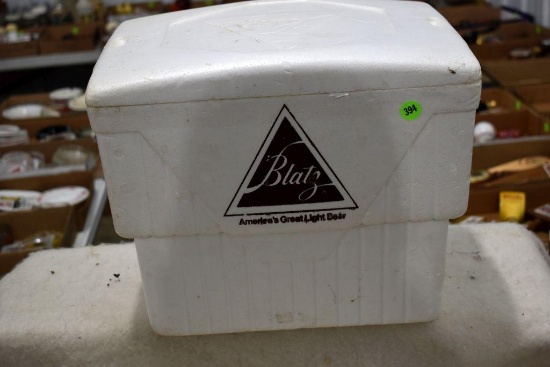 Blatz Styrofoam Cooler