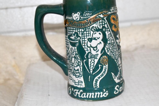 St. Patrick's Day Hamm's "O'Hamm's Salutes the Irish" Stein