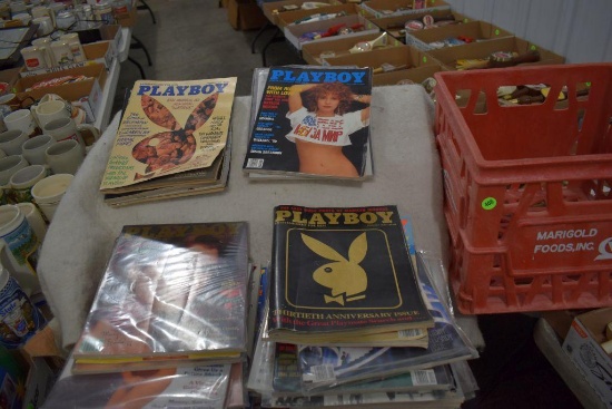 1970-1990's Playboy Magazines, Including 1990 Donald Trump Issue