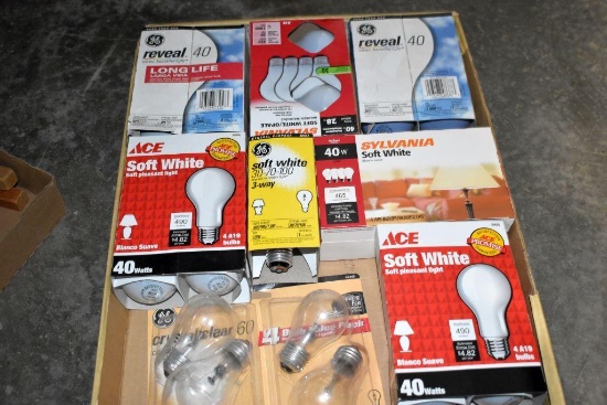 Assortment Of 40 Watt Light Bulbs NIB
