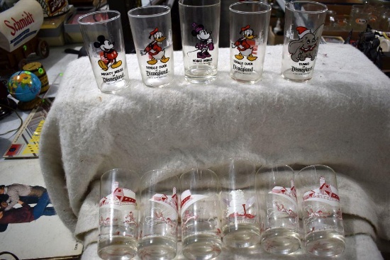 Coca-Cola Limited Edition Disney Glasses and Other Glasses