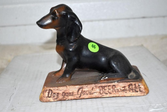 Frankenmuth Beer "Dog Gone Good Beer & Ale" Chalk Dog Advertising