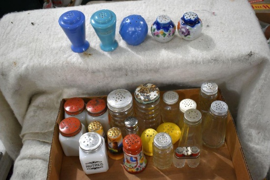 Assorted Salt and Pepper Shakers
